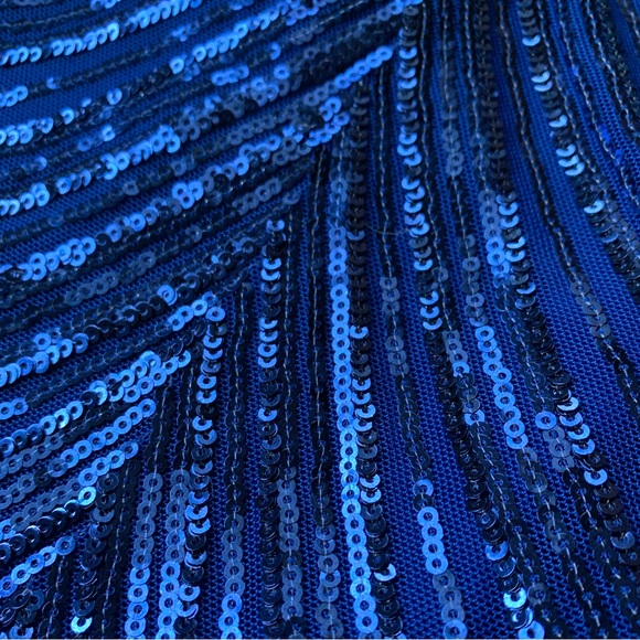 NWT Eloquii Blue Sequin Pants - Picture 9 of 9